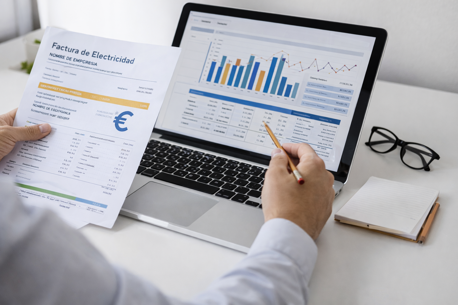 analisis de factura electrica para optimizar potencia contratada empresa